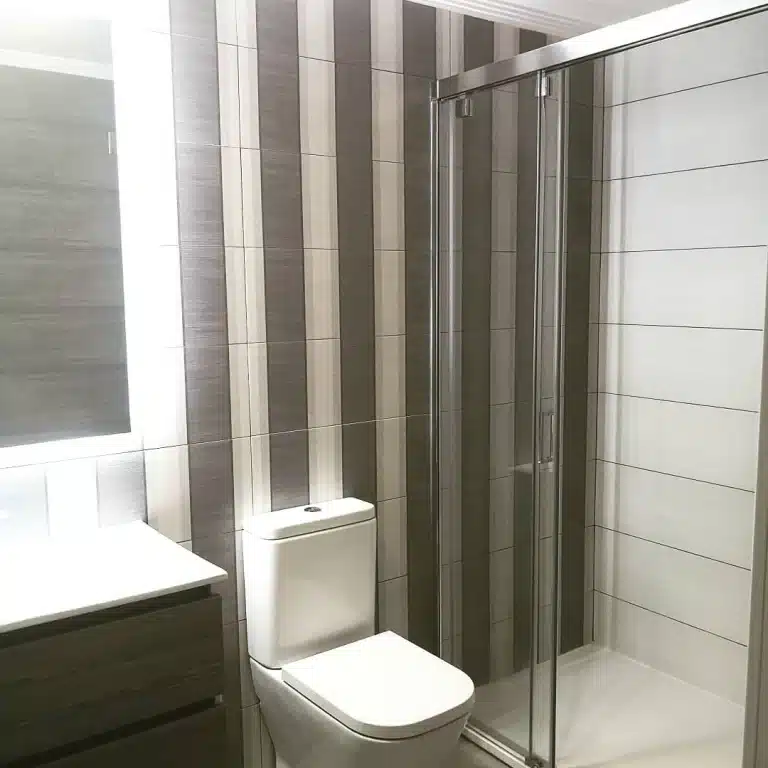 La reforma de un baño y una terraza en Madrid