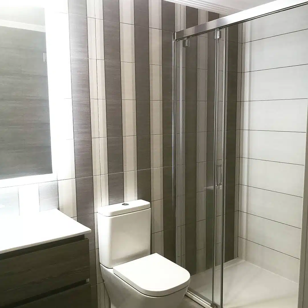 La reforma de un baño y una terraza en Madrid