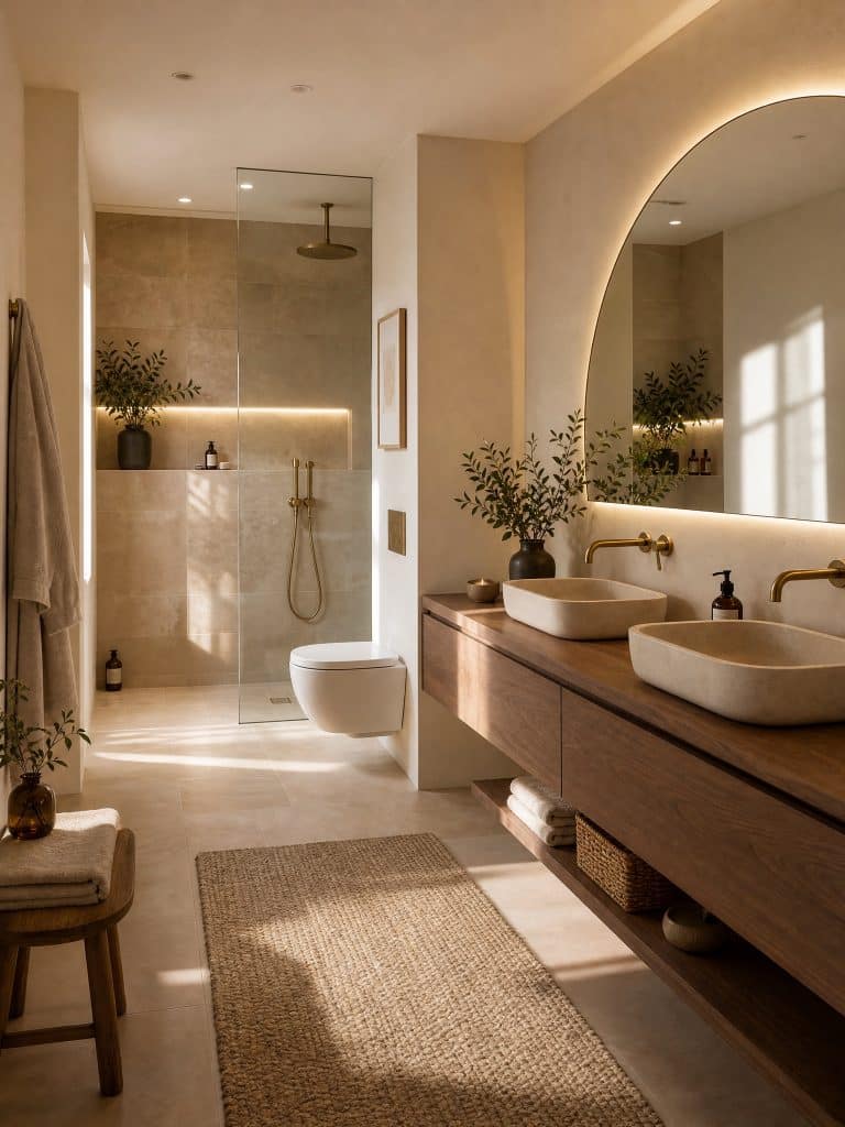 Reforma de baño en Colmenar Viejo: ducha walk-in